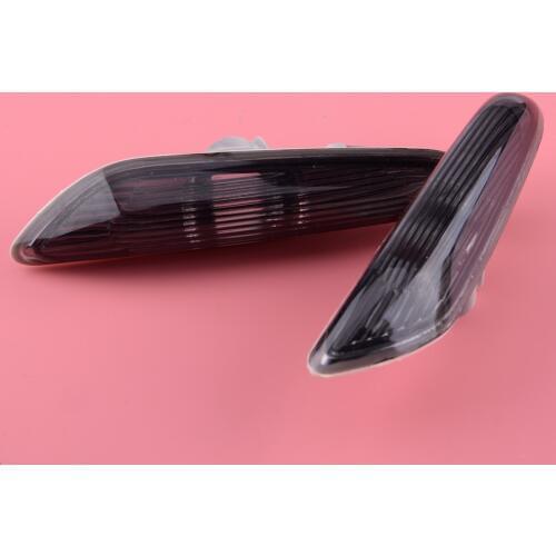 CITALL 2pcs Car Smoke Side Marker Turn Signal Lights 12V 5W for BMW E90 E91 E92 E93 2006 2007 2008 2009 2010 2011 Accessories