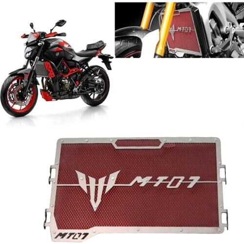 For Yamaha MT-07 MT07 FZ-07 FZ07 2014 2015 2016 2017 2018 2019 Motorcycle Radiator Protective Cover Grill Guard Grille Protector