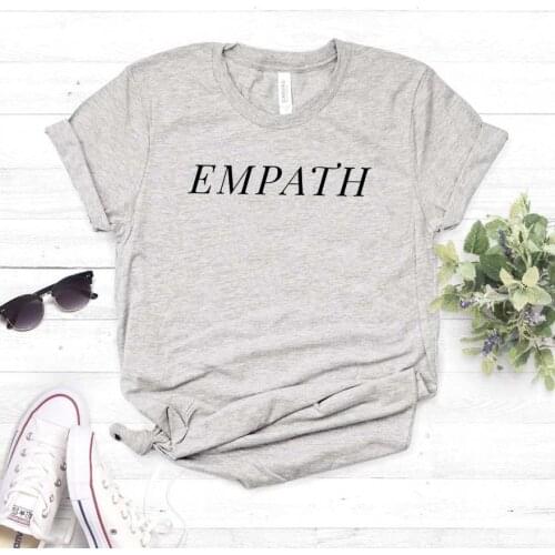 Empath Print Women tshirt Cotton Casual Funny t shirt For Lady Girl Top Tee Hipster Drop Ship NA-164
