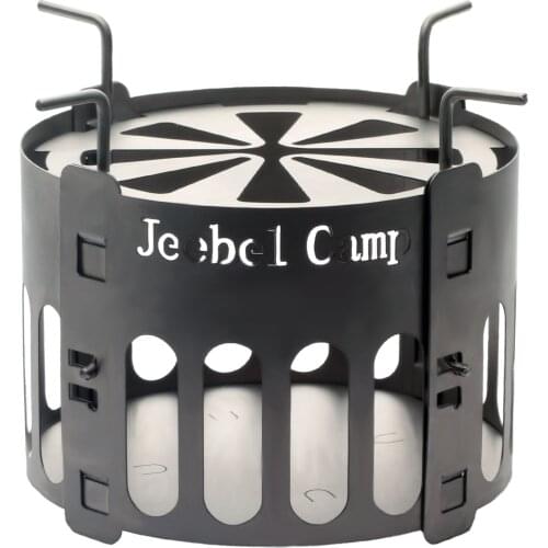 Jeebel Camp Titanium Folding Alcohol Stove Bracket Portable Alcohol Fuel Stove Stand