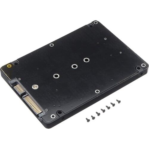 M2 NGFF to SATA III Enclosure Converter High Efficiency Internal External Adapter Card For 2242/2260/2280mm NGFF M.2 SSD