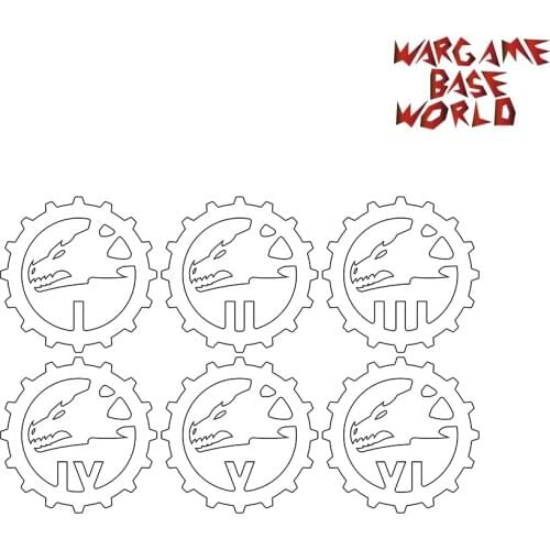 Objective Markers for 40k- Salamanders - Acrylic Objective Markers