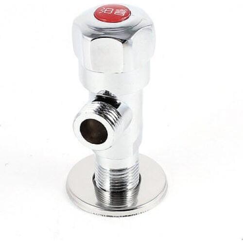 Bathroom Metal 1/2" Male Thread 2-Way Saving Water Stop Flush Valve