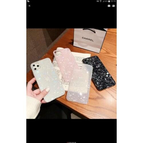 Tempered Glass Case For iPhone 11 12 Pro XS Max Anti-knock Soft Fram Cover For iPhone SE2 X XR 7 8 6s Plus Case