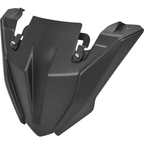 For Yamaha MT 09 Tracer 900 GT FJ09 2018-2021 Carbon Fiber Motorcycle Front Wheel Fender Beak Nose Cone Extension Cover