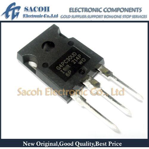 Free Shipping 10Pcs IRG4PC30UD G4PC30UD IRGPC30UD2 IRG4PC30U G4PC30U TO-247 12A 600V Power IGBT