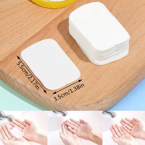 40/80/200pcs Paper Cleaning Soap Portable Hand Wash Soap Paper Scented Slice Washing Hand Bath Travel Scented Foaming Small Soap