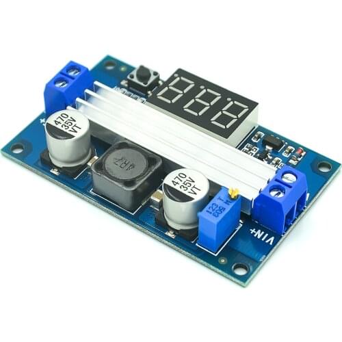 DC DC-DC 3~35V to 3.5~35V LTC1871 Booster step up Step-up module Converter Regulated Power Supply+VoltMeter