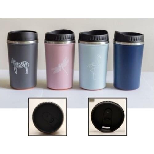 350ML Suction Cup Never Fall Over SPIDER CUP coffee bottle with sucker anti-fall down cup double layers stainless steel with cap