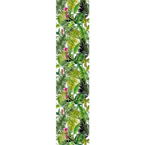 45*300 cm Green Plants Style Thickened Waterproof Self-Adhesive Wallpaper for Room Decoration and Furniture Renovation