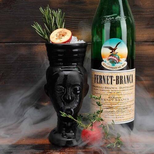 Witch statue Tiki Mug Barware Cocktail Mugs Beer Wine Cup Art Ceramic Cup Wine Accessories Ceramic Crafts Bar Tools Gifts