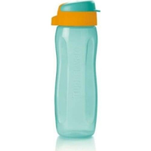 Tupperware Eko Şişe Slim 500ml Kolay kapak, Eco Gen Flip Top Trinkflasche 500ml, Aquaslim Flasche