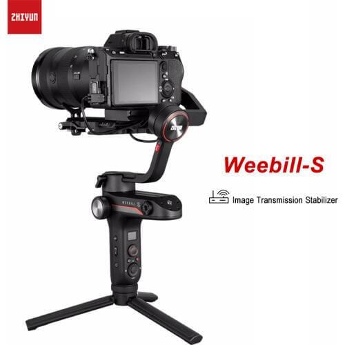 In stock! ZHIYUN Weebill S 3-Axis Handheld Gimbal Image Transmission Stabilizer for LIVE video Vlog Mirrorless Camera Gimbal