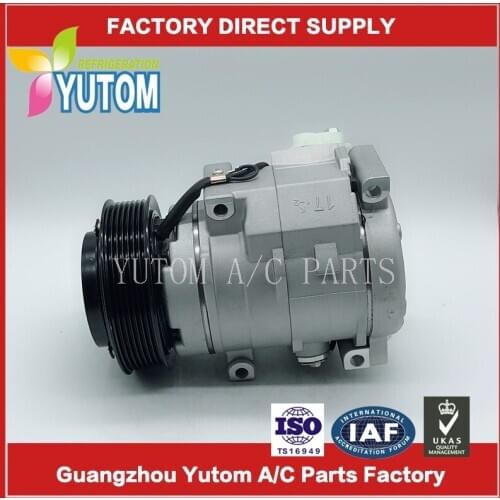 10S17C Compressor For TOYOTA Land Cruiser/Hiace 3.0 D-4D/Hiace /Hiace/Hilux 2.5D-4D Auto AC Compressor 88320-6A490 88310-6A140