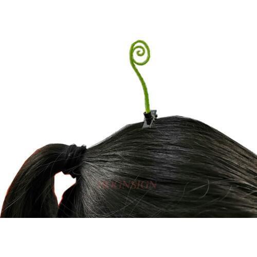 2 Pieces Circle Grass Hairpin Plant Display Cute Artifact Seedling Hairpin Head Long Grass Weird Cartoon Headdress Flower Sale
