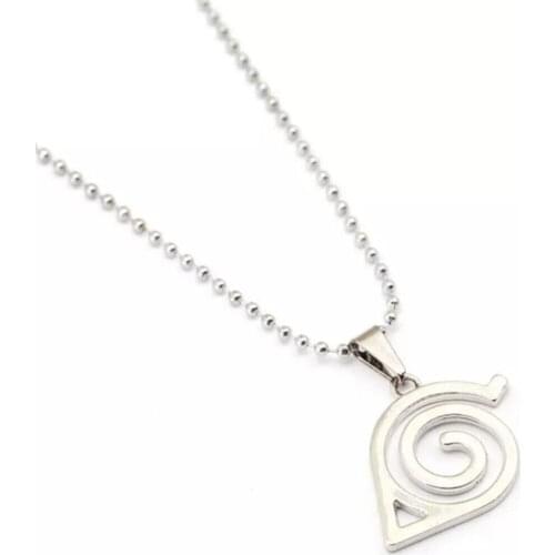 Anime Naruto Uzamaki Chain Spiral Necklace