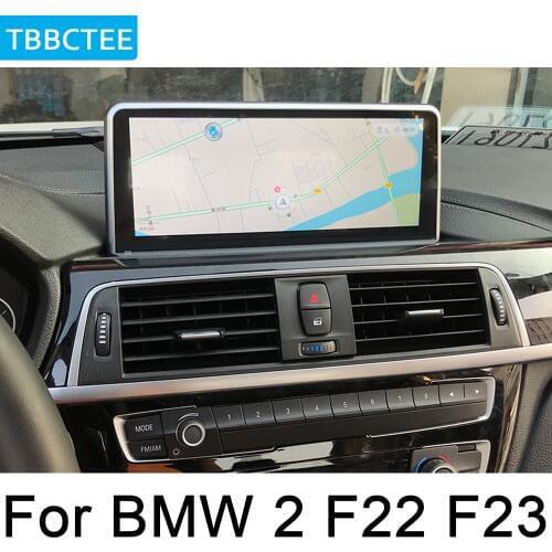 For BMW 2 F22 F23 2017~2018 EVO Multimedia Player HD Screen Stereo Android Car GPS Navi Map Original Style Auto