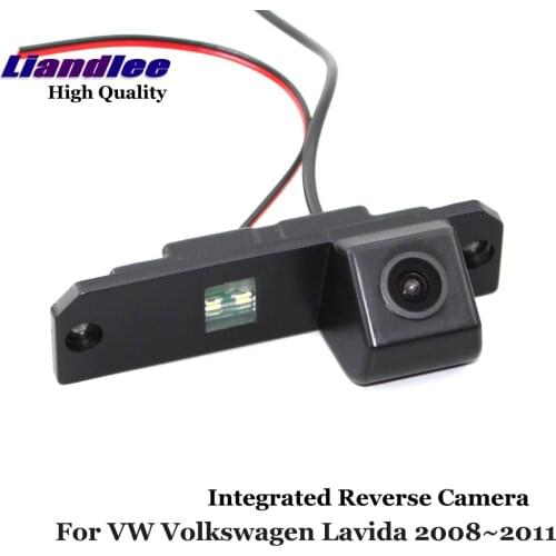 Integrated Special Car Reverse Camera For Volkswagen VW Lavida 2008-2011 GPS Navigation CAM HD SONY CCD CHIP NTSC RCA