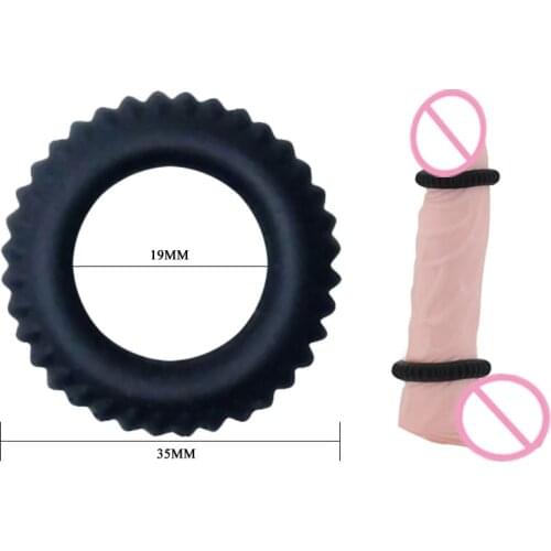 Sex Product Delay ejaculation Penis Ring Adult Sex Toys For Men Lasting Lock silicone Cock Ring Erotic Male Sex Toys For Couples