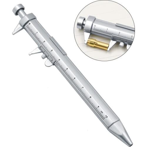 Multifunction 0.5mm Gel Ink Pen Vernier Caliper Roller Ball Pen Stationery Ball-Point ballpoint pens Measuring Gauging Tools