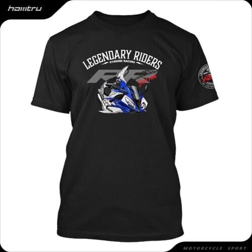 Motorcycle O-Neck Printed T-Shirt Man Short Sleeve T Shirt Case for BMW S1000RR S1000 RR Club Team
