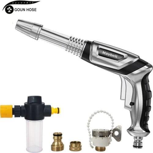 GOUN HOSE New High Pressure Washer Water Gun Garden Hose Nozzle Spray For Water Wash Foam Pot Car Wash Sprinkler Cleaning Tool