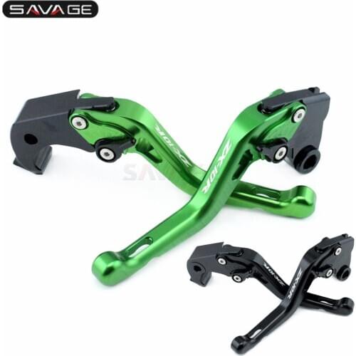 Motorcycle Clutch Brake Lever For KAWASAKI ZX10R 2016 2017 NINJA ZX 10R CNC Aluminum Logo ZX-10R Adjustable Short Levers Moto