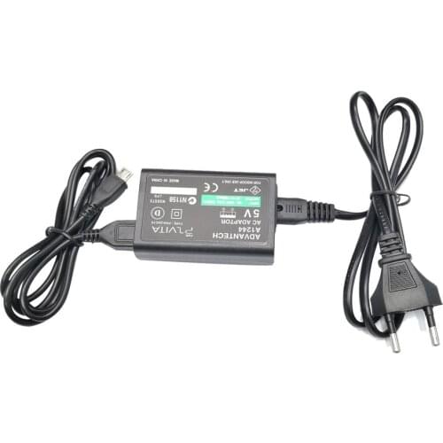 EU/US Plug Home Charger Power Supply 5V AC Adapter USB Charging Cable Cord for Sony Playstation Psvita Slim PS Vita PSV 2000
