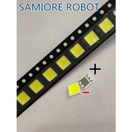 500pcs 5054 LED LCD Backlight TV Application LED Backlight SL-WZ5054FTA-11FAD 1.5W 3V 5050 Cool white LED LCD TV Backlight