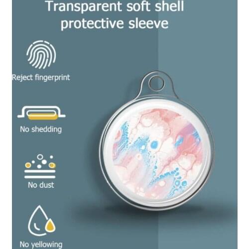 High Quality Soft TUP Case For Apple Airtags Protective Cover For Apple Locator Tracker Anti-lost Device Keychain Protect Sleeve