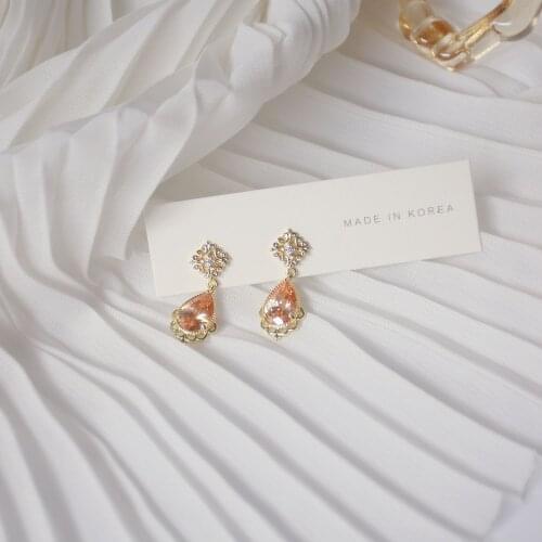 France Fashion Jewelry 925 Silver Needle Retro Zircon Hollow Exquisite Stud Earrings for Woman Holiday Daily Simple Earring