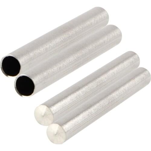 10Pcs 6*50mm PT100 DS18B20 Temperature Sensor Casing Pipes Protective Sleeve Great Value