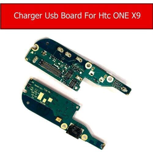 100% Genuine USB Charger Board For HTC One X9 Power Charging Port Dock USB Board Flex Ribbon Cable Replacement Repair Parts