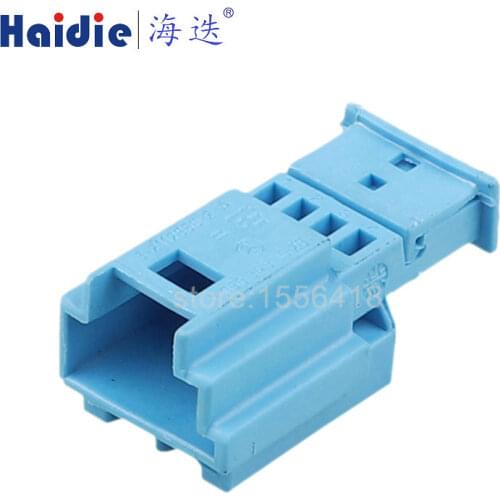 2sets 4pin auto wiring harness plug cable electric plug connector 3-2112850-2