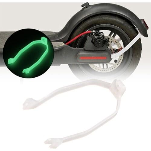 Electric Scooter Rear Fender Mudguard Support Anti-Break Luminous For Xiao*mi M365/Pro Scooter E-scooter Parts Accessories