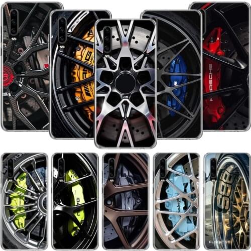 Sports Car Wheel Tire Speed Phone Case For Huawei P30 P40 P20 P10 Mate 20 10 30 Lite Pro P Smart Z Plus Printing Cover Coque She