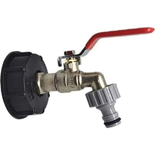 IBC Tub Adapter 1/2 Inch Tap Outlet Fitting Valve Faucet Garden Hose Fittings