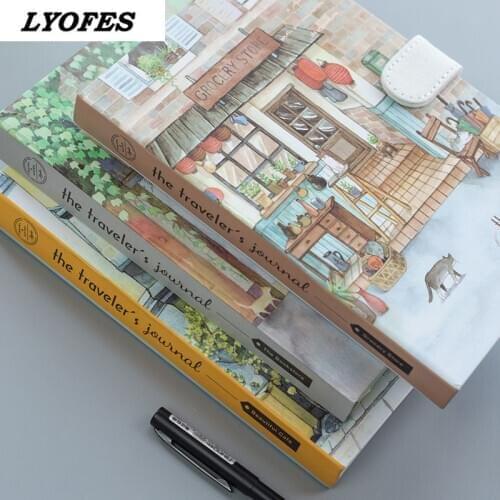 Kawaii Notebook School Supplies Office Supplies A5 Korean Stationery Journals Notebooks Buckle Notepads Sketch Books
