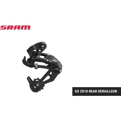 SRAM SERIES GX 2X10 REAR DERAILLEUR SHORT CAGE FOR PRECISE AND DEPENDABLE 10-SPEED PERFORMANCE