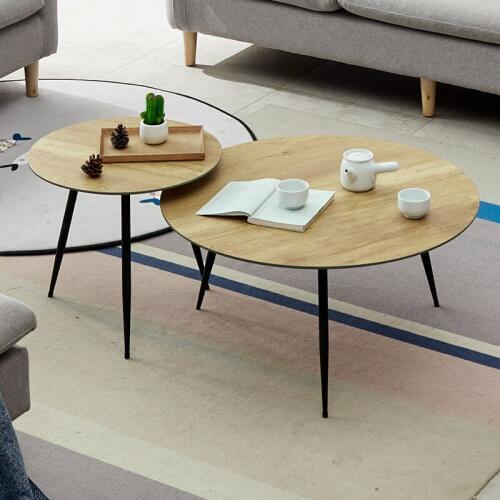 Round Tea Table Small Apartment Living Room Simple Modern Creative Household Simple Small Tea Table