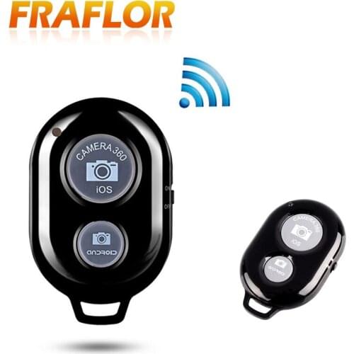 Mobile Phone Bluetooth Wireless Remote Control Monopod Selfie Stick Shutter Self-timer Remote Shutter for IOS Android Camera