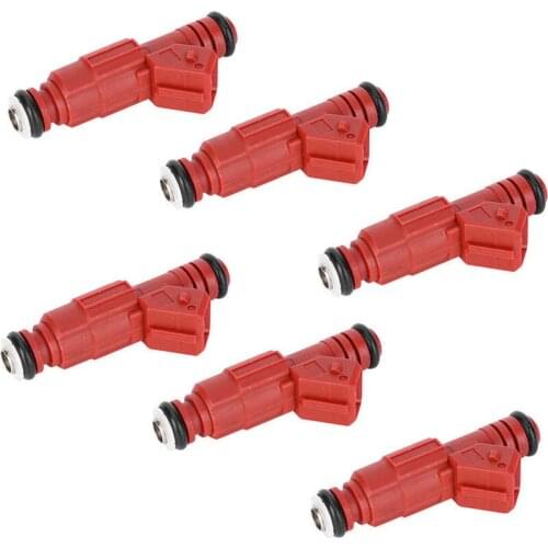 6Pcs Car Fuel Injectors Kit Replacement 0280156013 Fit for Chevrolet Auto accessories