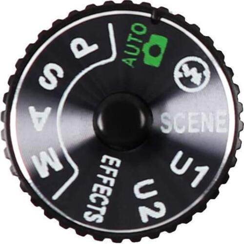 New Top Cover Mode Function Dial Mode Plate Interface Cap Replacement for Nikon D7100 D7200Camera Repair Parts