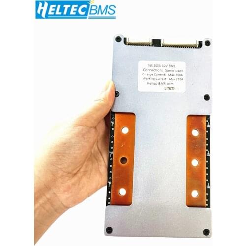 Heltec 48V 60V BMS 16S 200A Lifepo4 BMS battery protection board 80V MOS for 48V solar energy storage