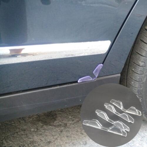 PVC 4-piece universal door edge anti-collision strip for Hyundai ix35 iX45 iX25 i20 i30 Sonata,Verna,Solaris,Elantra,Accent