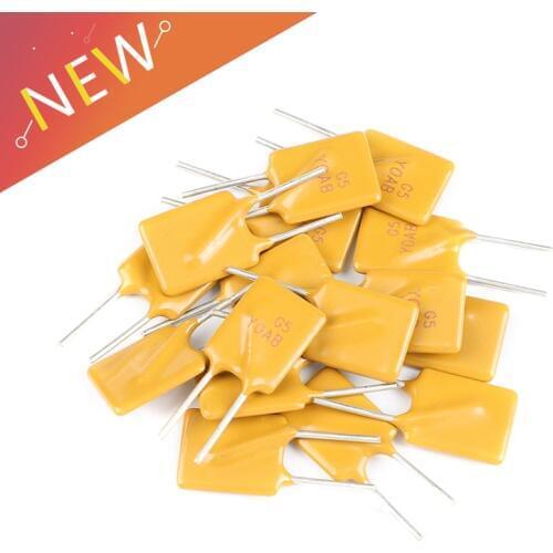 10PCS 16V 5A 5000MA PPTC Resettable Fuse RGEF500 GF500 Pitch 5mm