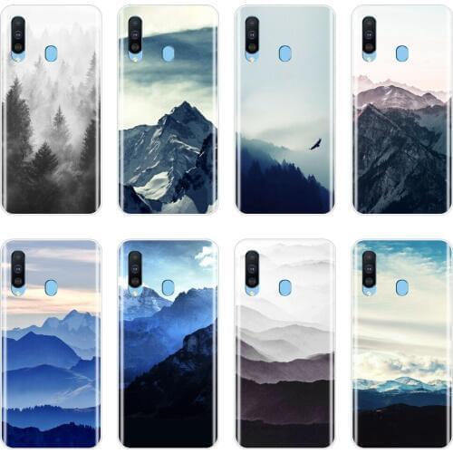 For Samsung Galaxy M10 M20 M30 M40 Case Silicone Travel Mountain Soft Back Cover For Samsung M10 M20 M30 M40 Phone Case