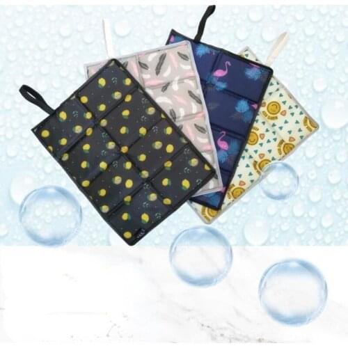 Foldable Outdoor Single Small Cushion Holiday Camping Mountaineering Portable Foam Moisture-proof Adult Children Cooling Seat