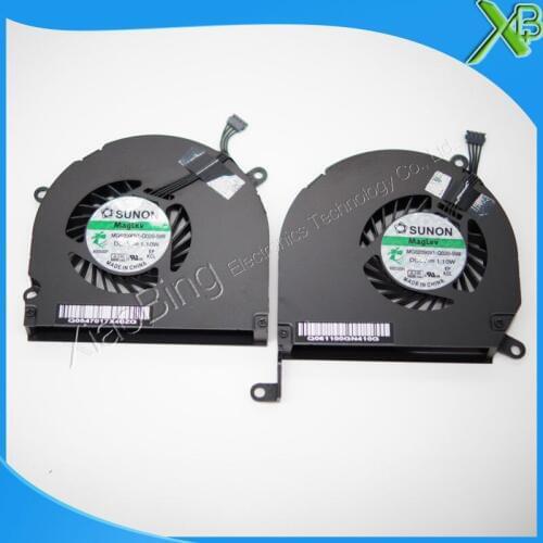 Brand New Left & Right laptop CPU cooler Fan for Macbook pro 15.4" A1286 MG62090V1-Q030-S99 MG62090V1-Q020-S99