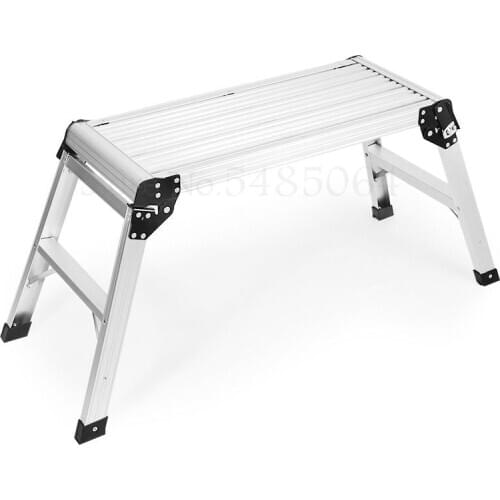 Ladder Stool Folding Home Car Wash Platform Thickened Aluminum Alloy Decoration Horse Stool Multifunctional Small Platform